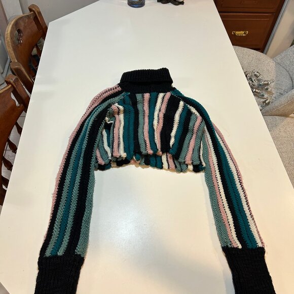 Palm Cropped Sweater by Aisling Camps - Picture 11 of 11